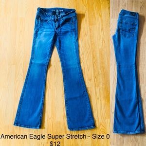 American Eagle jeans size 0